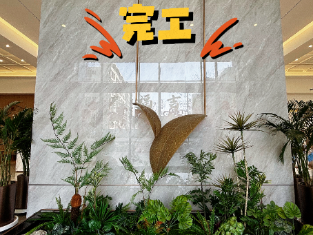 銀川裝修公司推薦|銀川大河雲初售樓部裝修軟裝布場